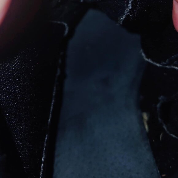 Blink Suede Knee-High Studded Stiletto Boots - Women's US 9.5 - Picture 11 of 11